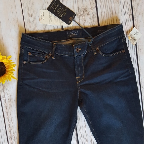 SOLD* Lucky Brand Mid Rise Lolita Boot Jeans - Picture 5 of 8